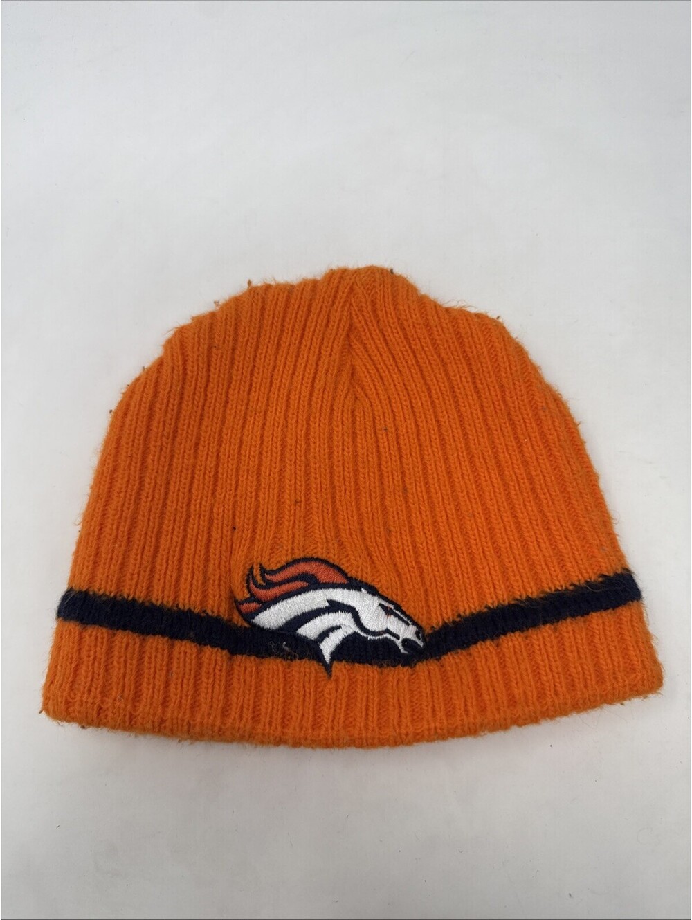 Orange Denver Broncos Beenie Hat